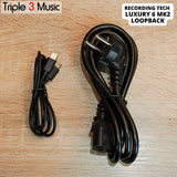 Recording tech Luxury 6 MK2 LOOPBACK VERSION 8 Input 3 aux USB MIXER Audio