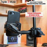 On-Stage TMP TCM500 Smartphone tab holder jepit stand mic