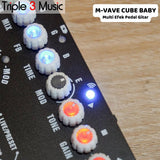 M-Vave MVAVE Cuvave Cube Baby Cubebaby Elektrik Electric Multi Efek Pedal Gitar Rechargeable Effect Guitar Original