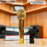 sE Electronics V7 Gold Supercardioid Dynamic Handheld Vocal Microphone - Gold