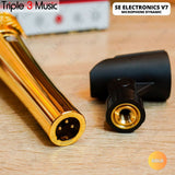 sE Electronics V7 Gold Supercardioid Dynamic Handheld Vocal Microphone - Gold