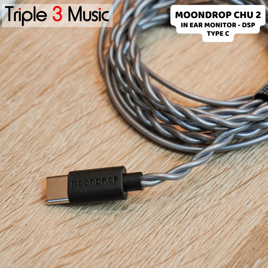 Moondrop CHU 2 DSP In Ear Monitor Earphone With Mic & Type-C