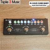 M-Vave MVAVE Cuvave Cube Baby Cubebaby Elektrik Electric Multi Efek Pedal Gitar Rechargeable Effect Guitar Original