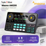 Maono am200 monocaster Soundcard streaming podcast