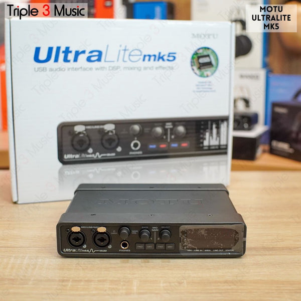 MOTU UltraLite mk5 MKV 18x22 USB Soundcard Sequencer