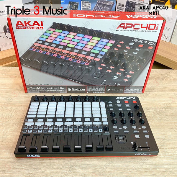 Akai APC40 MKII Pad Midi Controller resolume VJ LIGHTING controller