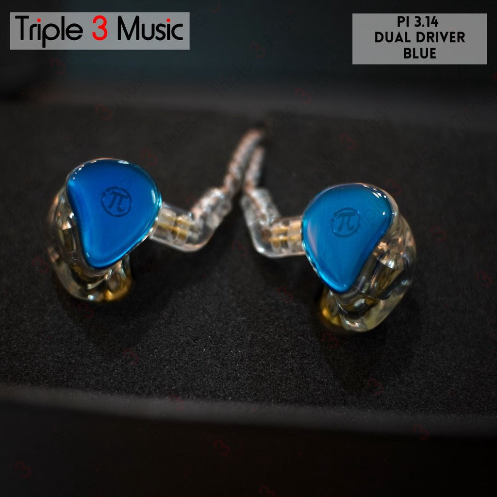 Phi Pi 3.14 audio IEM dual driver PLIISEN121 in ear monitor ORIGINAL