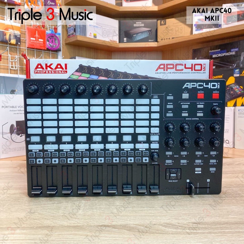Akai APC40 MKII Pad Midi Controller resolume VJ LIGHTING controller