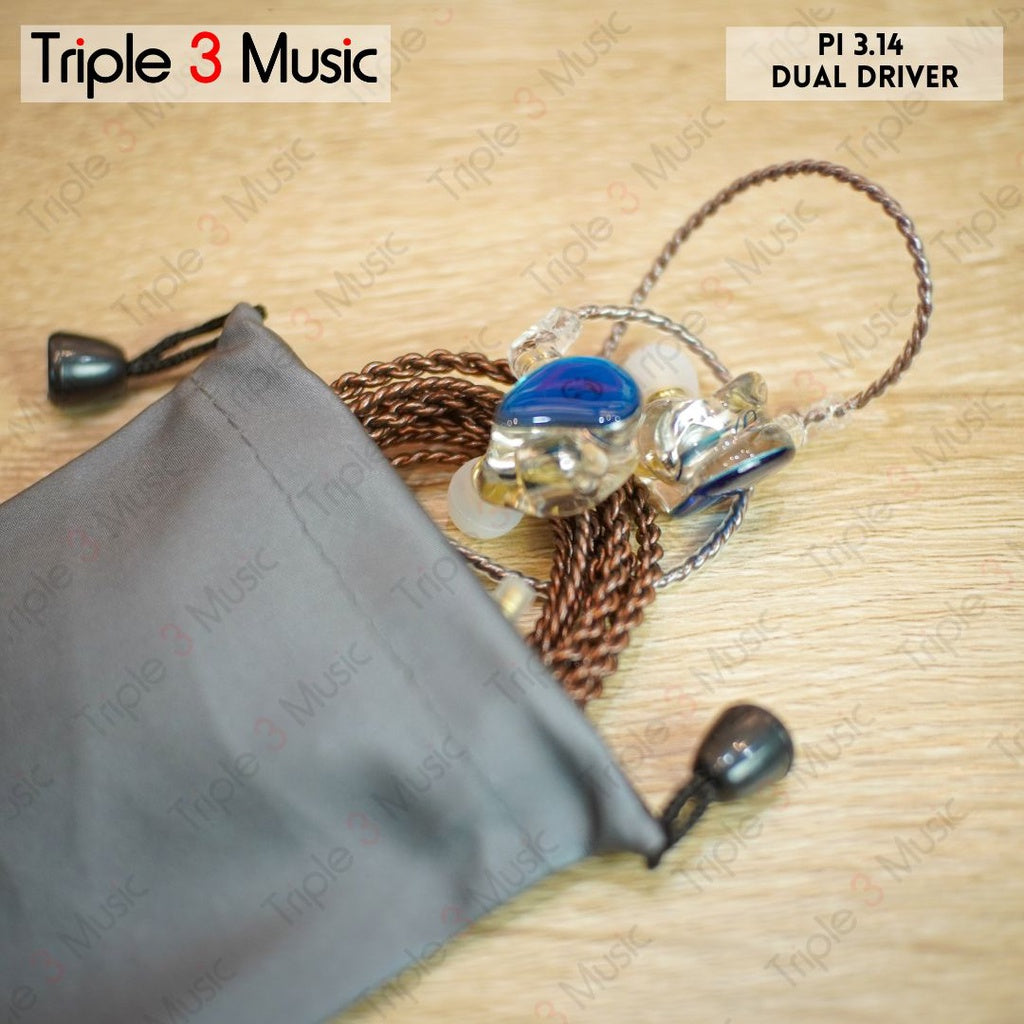 Phi Pi 3.14 audio IEM dual driver PLIISEN121 in ear monitor ORIGINAL
