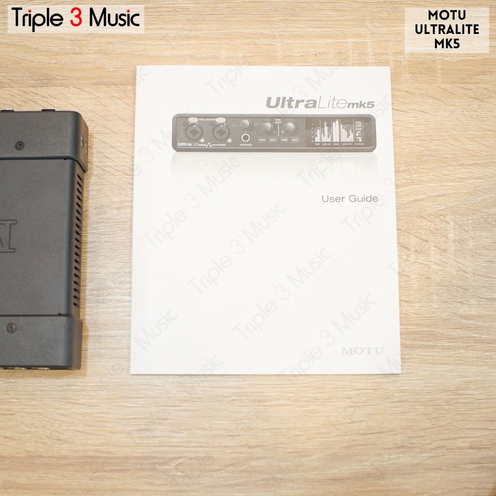 MOTU UltraLite mk5 MKV 18x22 USB Soundcard Sequencer