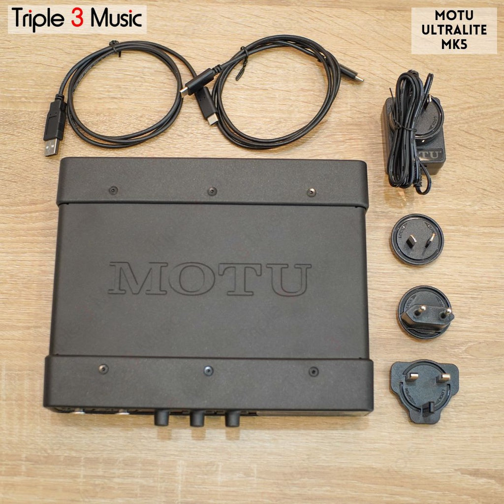 MOTU UltraLite mk5 MKV 18x22 USB Soundcard Sequencer