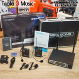 RECORDING TECH RT CL ROYALE 200 2 Mic Wireless Bando