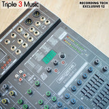 Recording Tech RT Exclusive 12 - Mixer Audio 12 Channel 199DSP