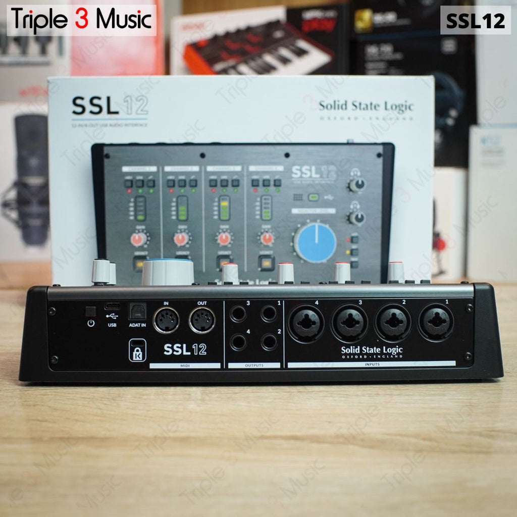 Solid State Logic SSL 12 USB Soundcard Interface ORIGINAL