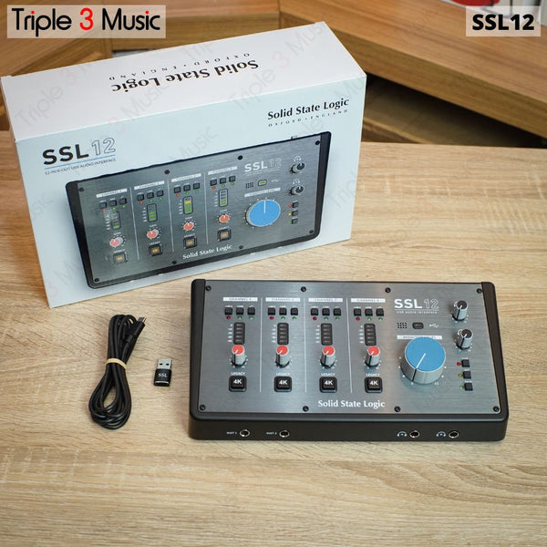 Solid State Logic SSL 12 USB Soundcard Interface ORIGINAL