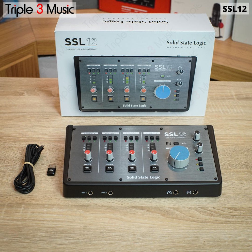 Solid State Logic SSL 12 USB Soundcard Interface ORIGINAL