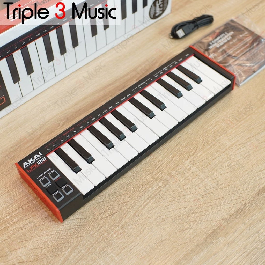 Akai LPK25 mk2 25 key USB Mini Keyboard Controller