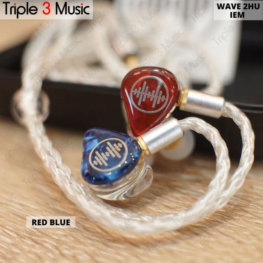 WAVE 2HU WAVE2HU IEM In Ear Monitor Panggung Stage Live Dual Driver