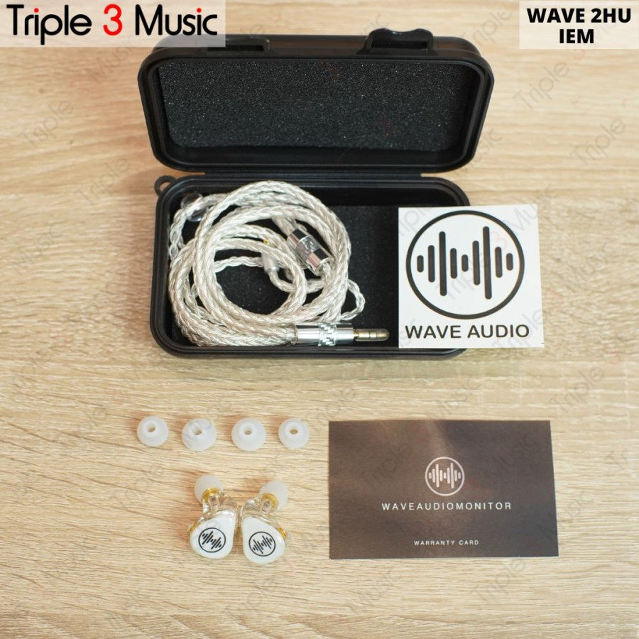 WAVE 2HU WAVE2HU IEM In Ear Monitor Panggung Stage Live Dual Driver