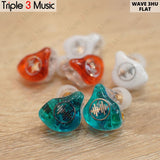 WAVE3HU wave 3HU IEM Flat Edition in ear monitor panggung triple drivr