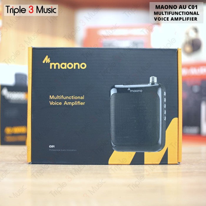 Maono AU C01 Megaphone Toa kecil amplifier mic tour leader