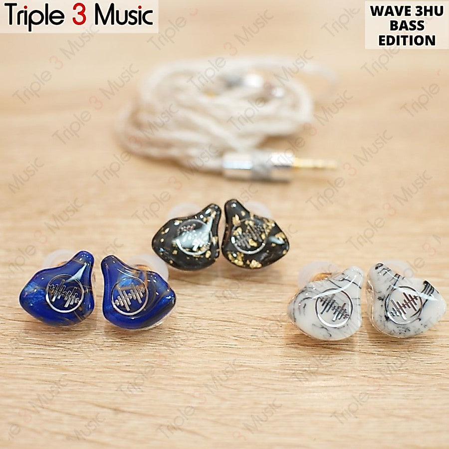 Wave IEM Wave 3HU BASS edition in ear monitor panggung triple driver