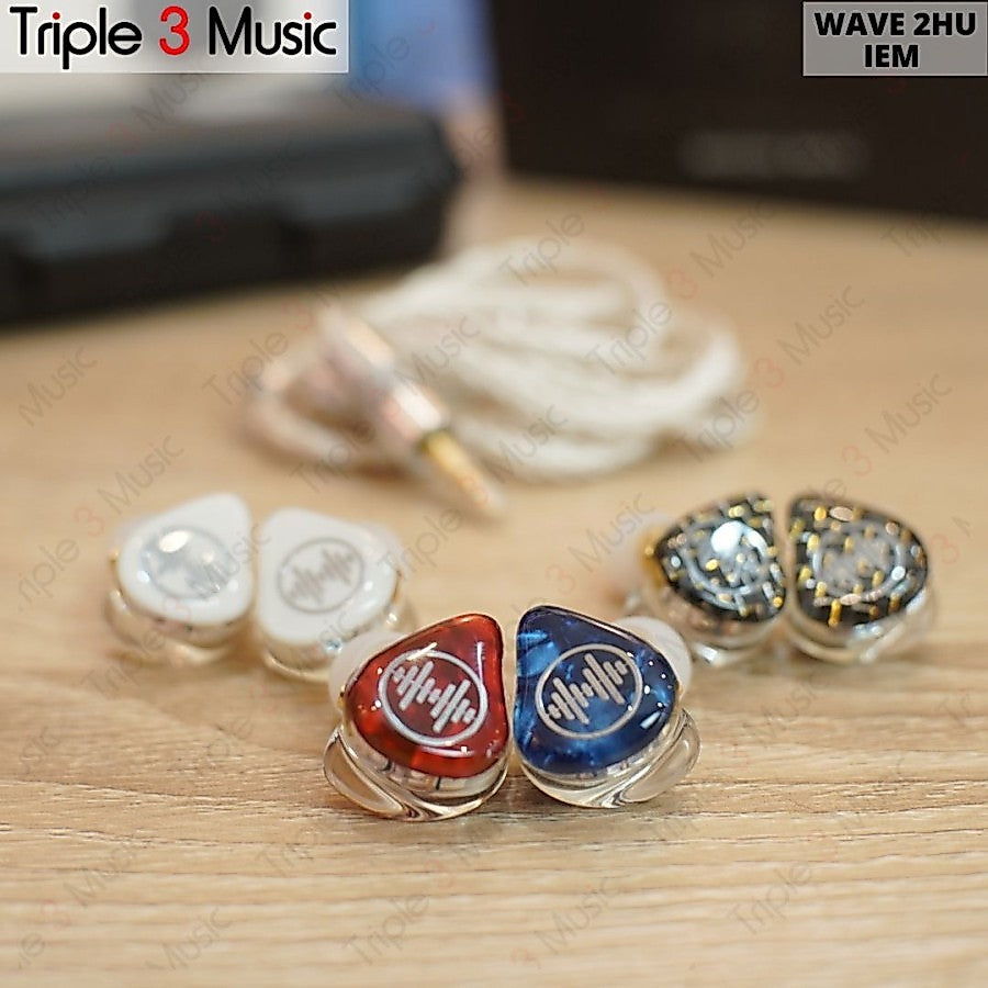 WAVE 2HU WAVE2HU IEM In Ear Monitor Panggung Stage Live Dual Driver