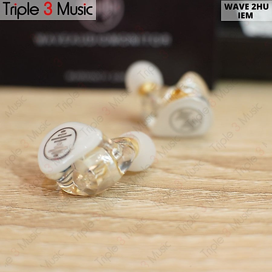 WAVE 2HU WAVE2HU IEM In Ear Monitor Panggung Stage Live Dual Driver