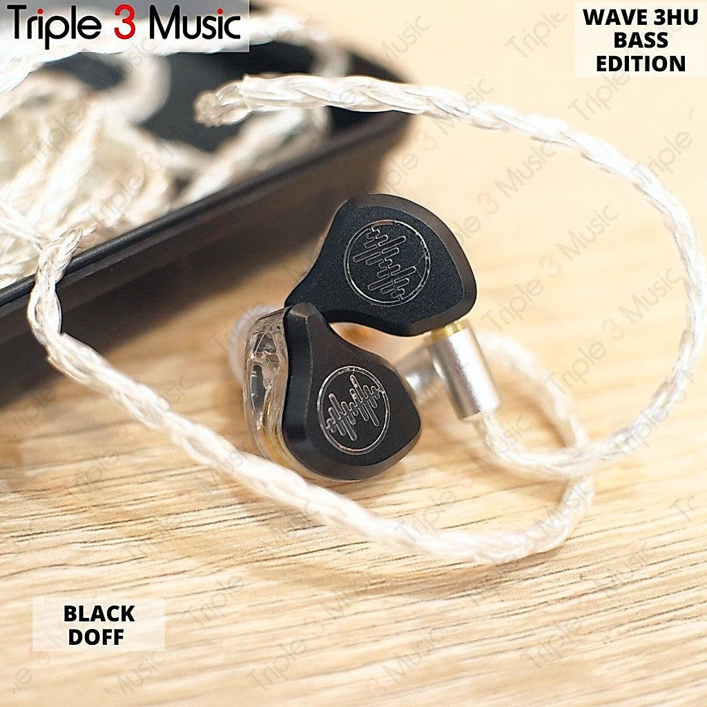 Wave IEM Wave 3HU BASS edition in ear monitor panggung triple driver