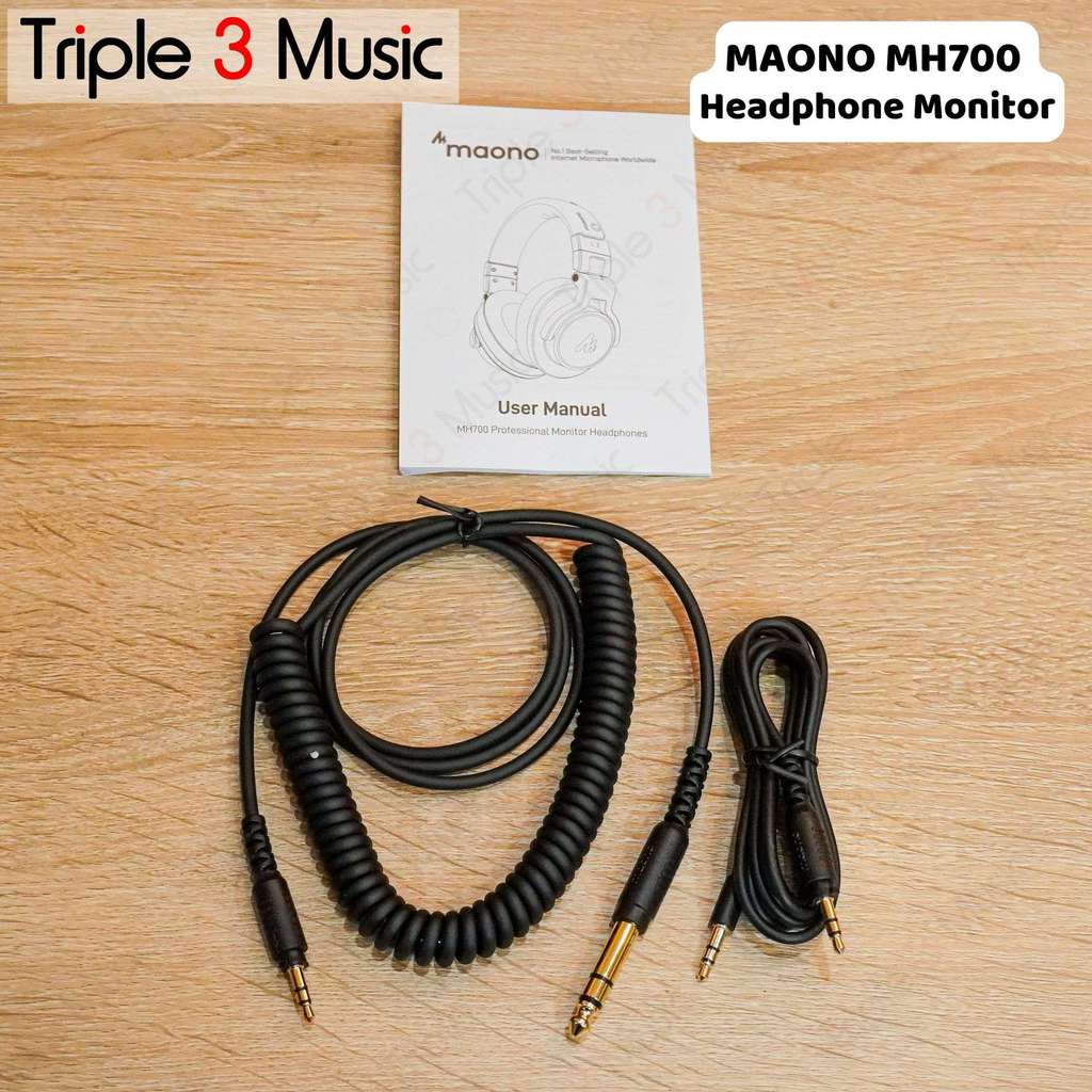 Maono MH700 Professional Studio Monitoring Headphone Over-Ear DJ Gaming